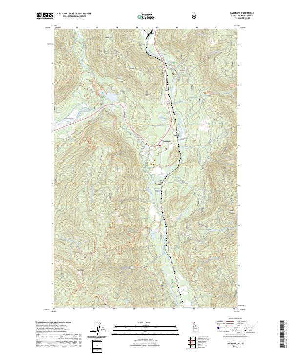 Eastport topographic map thumbnail