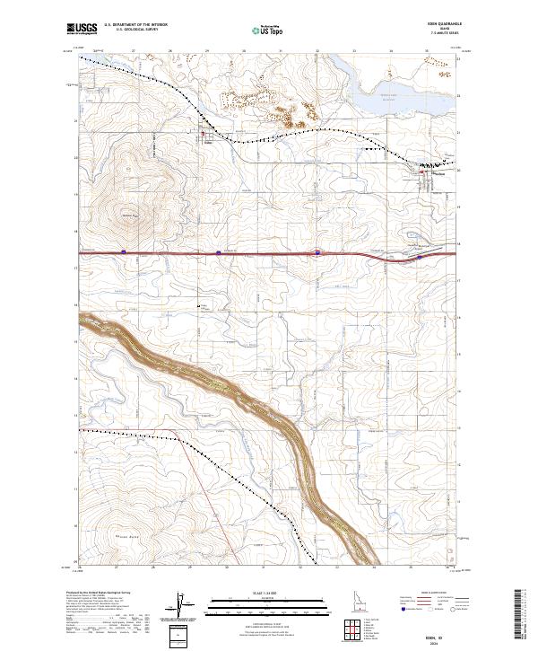 Eden topographic map thumbnail