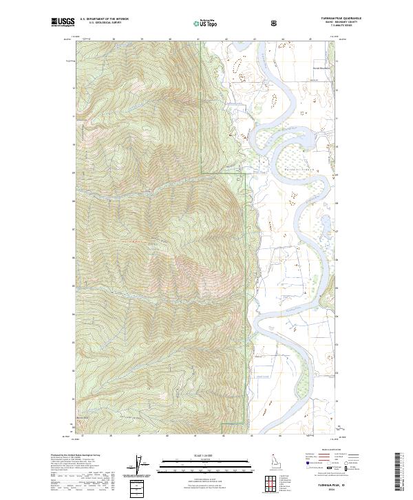 Farnham Peak 2024 topographic map thumbnail