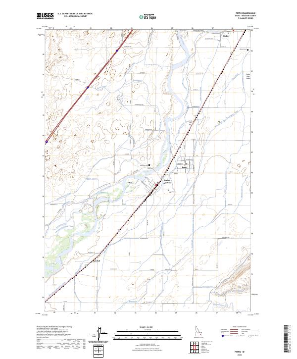 Firth topographic map thumbnail