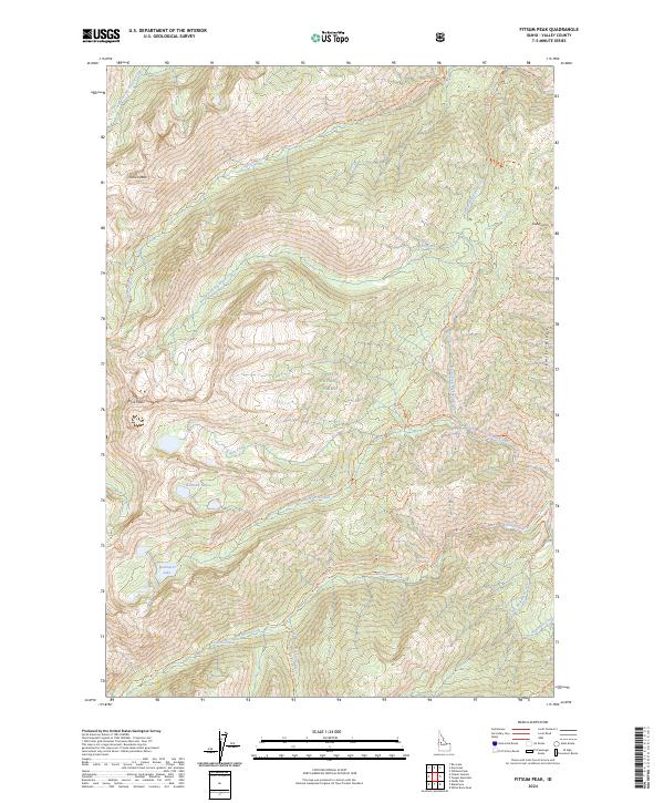 Fitsum Peak topographic map thumbnail