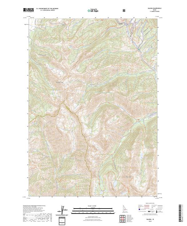 Galena topographic map thumbnail