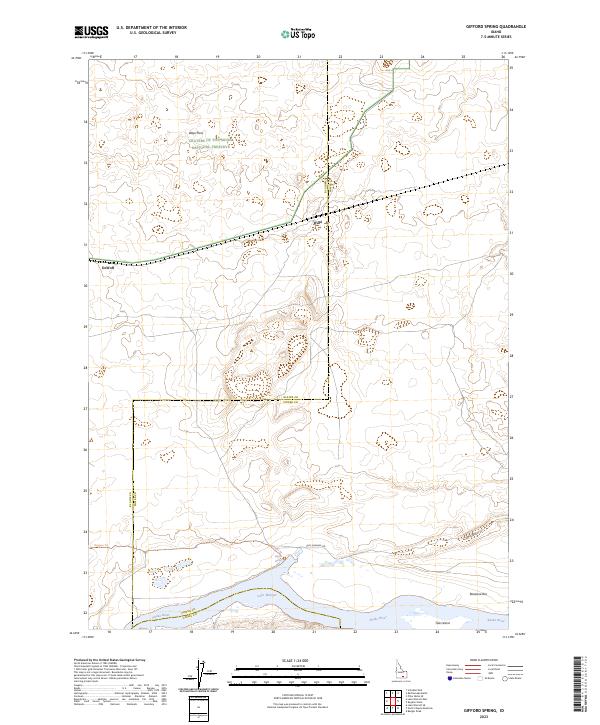 Gifford Spring topographic map thumbnail