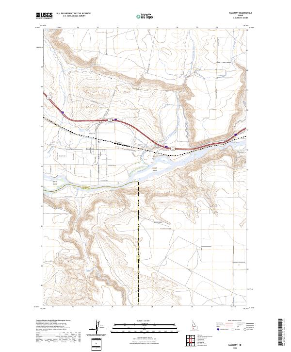 Hammett topographic map thumbnail