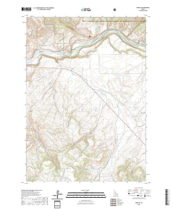 Heise SE topographic map thumbnail