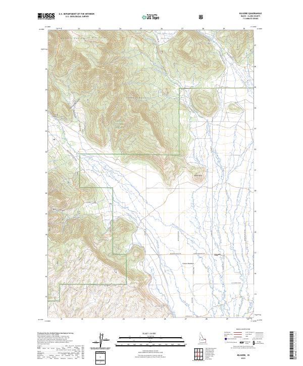 Kilgore topographic map thumbnail