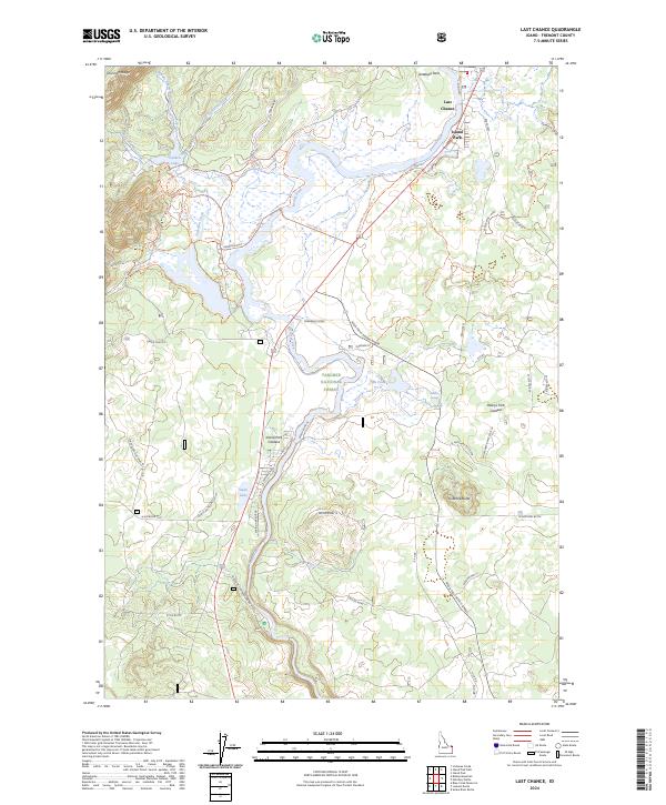 Last Chance topographic map thumbnail