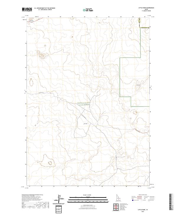 Little Park topographic map thumbnail