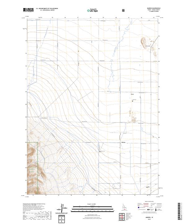 Marion topographic map thumbnail