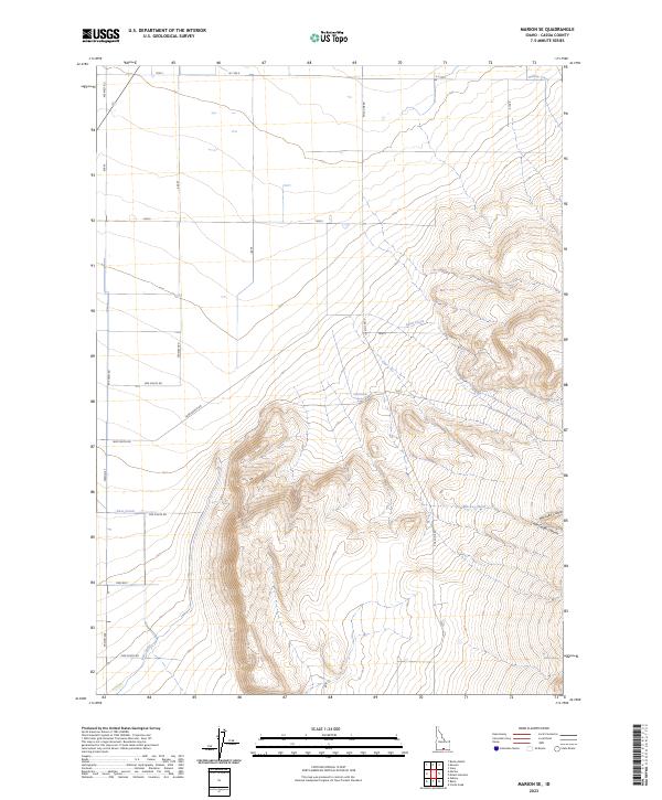 Marion SE topographic map thumbnail
