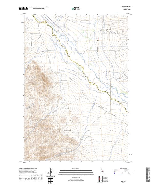 May topographic map thumbnail