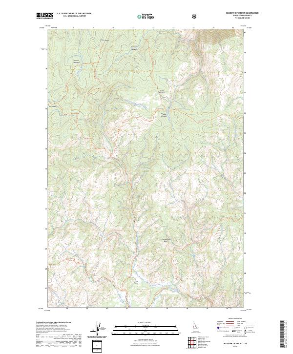 Meadow of Doubt topographic map thumbnail