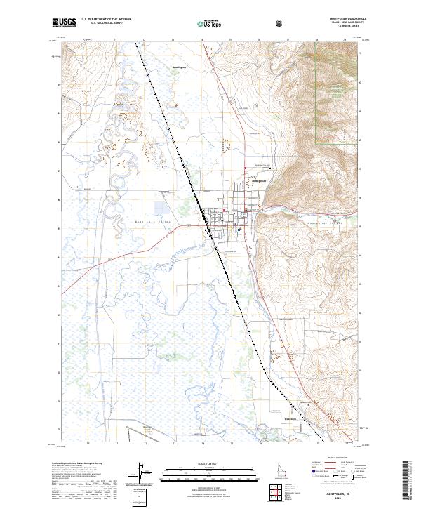 Montpelier topographic map thumbnail