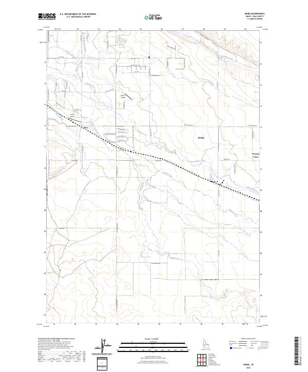 Mora topographic map thumbnail