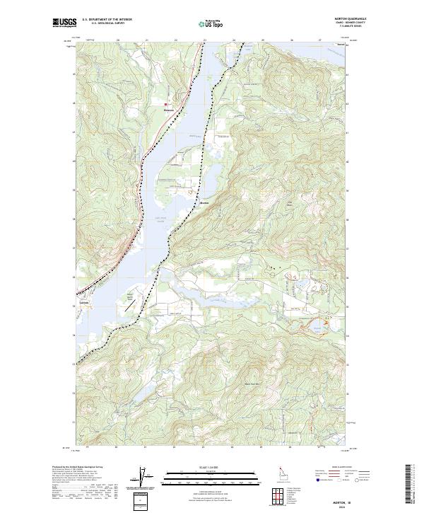 Morton topographic map thumbnail