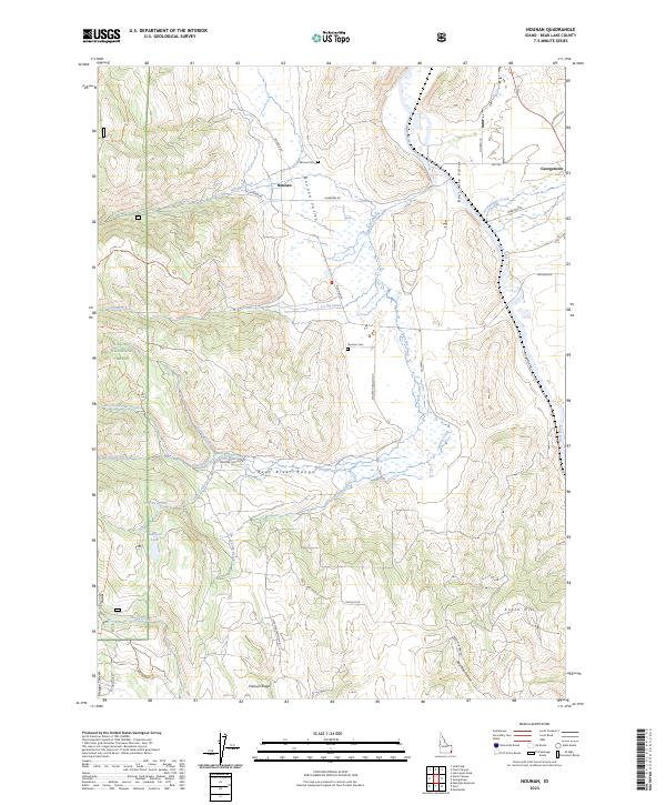 Nounan topographic map thumbnail