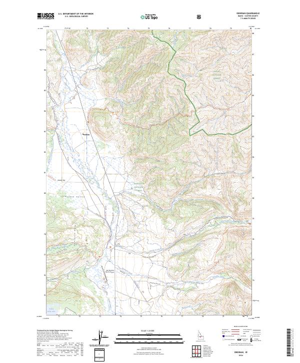 Obsidian topographic map thumbnail