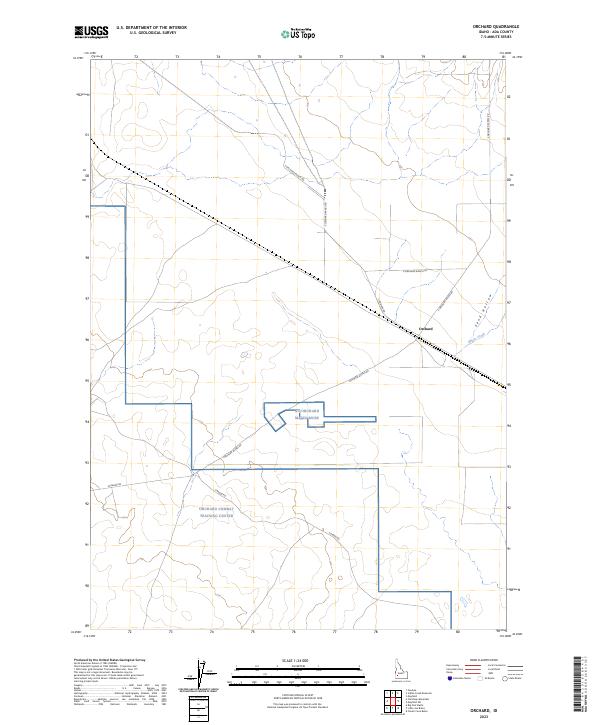 Orchard 2023 topographic map thumbnail