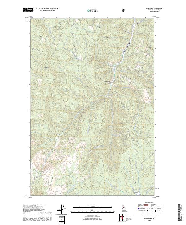 Orogrande topographic map thumbnail
