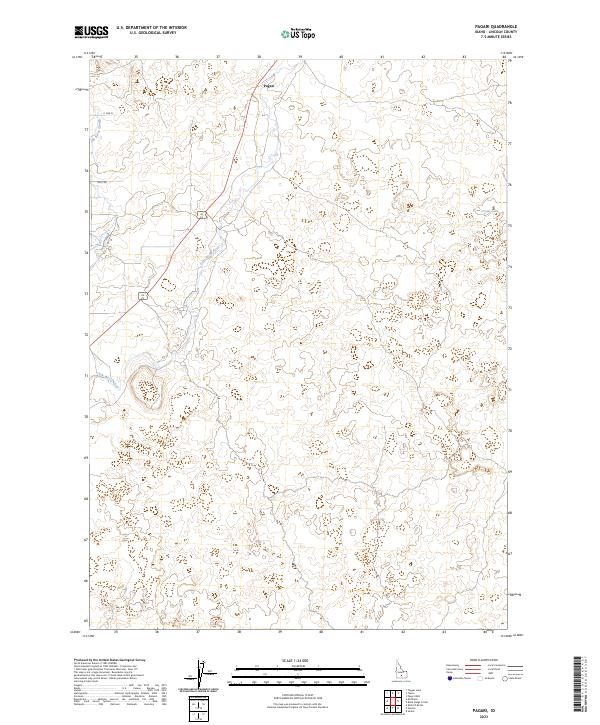 Pagari topographic map thumbnail