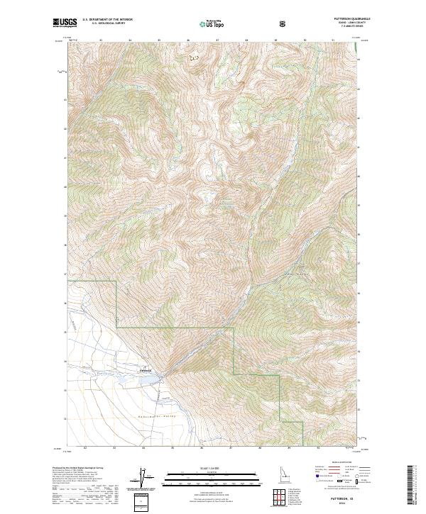 Patterson topographic map thumbnail