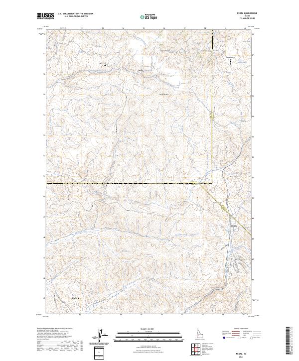 Pearl 2024 topographic map thumbnail