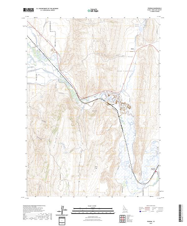 Pegram 2023 topographic map thumbnail