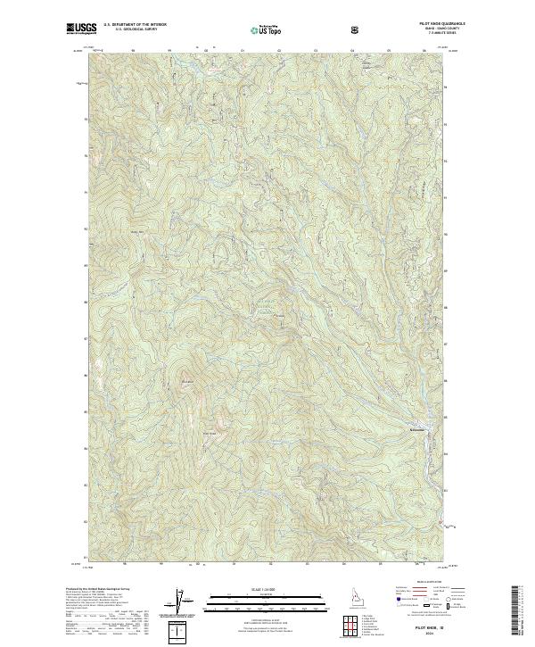 Pilot Knob topographic map thumbnail