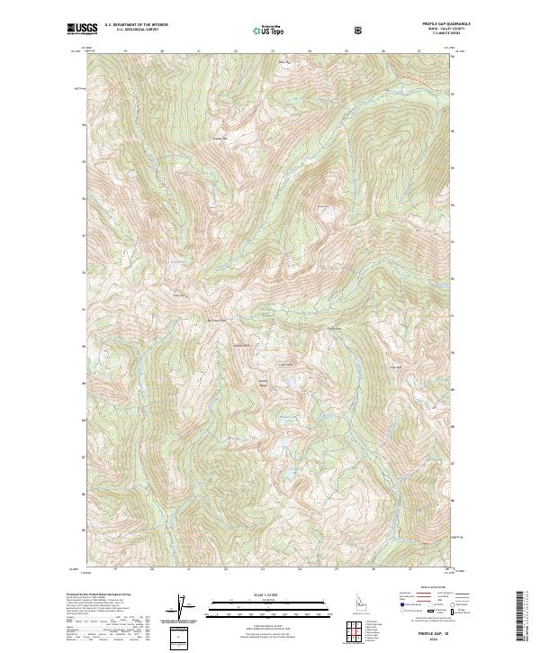 Profile Gap topographic map thumbnail