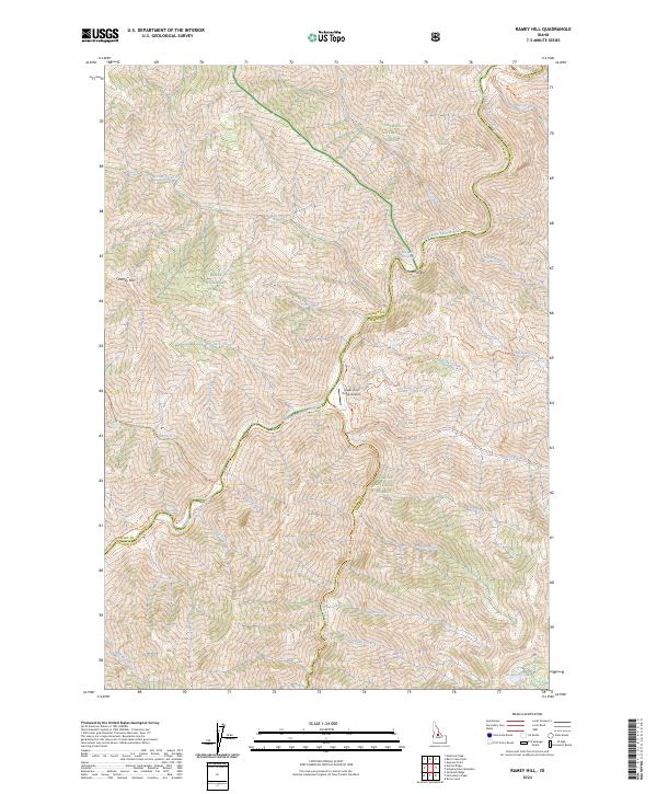 Ramey Hill topographic map thumbnail