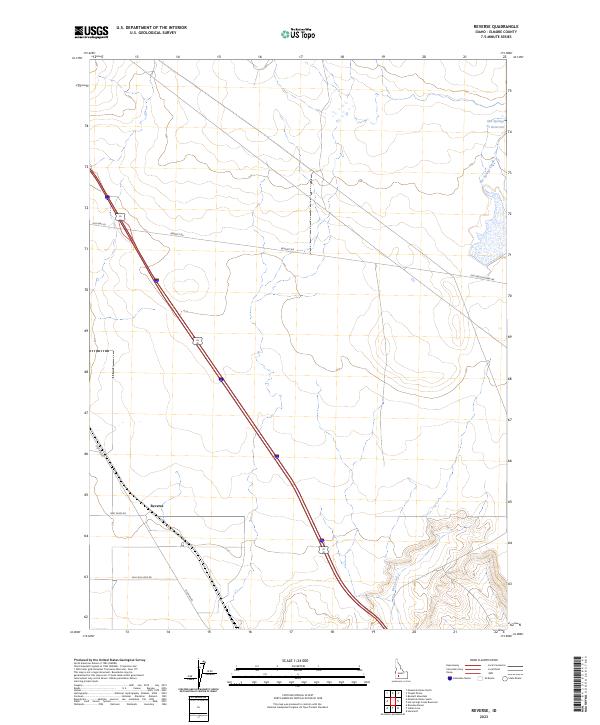 Reverse topographic map thumbnail