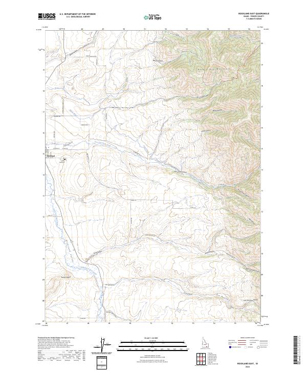 Rockland East topographic map thumbnail
