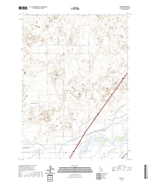Rose topographic map thumbnail