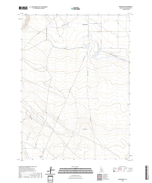 Roseworth topographic map thumbnail