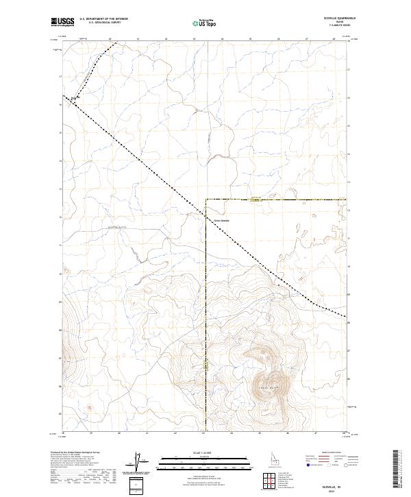 Scoville topographic map thumbnail