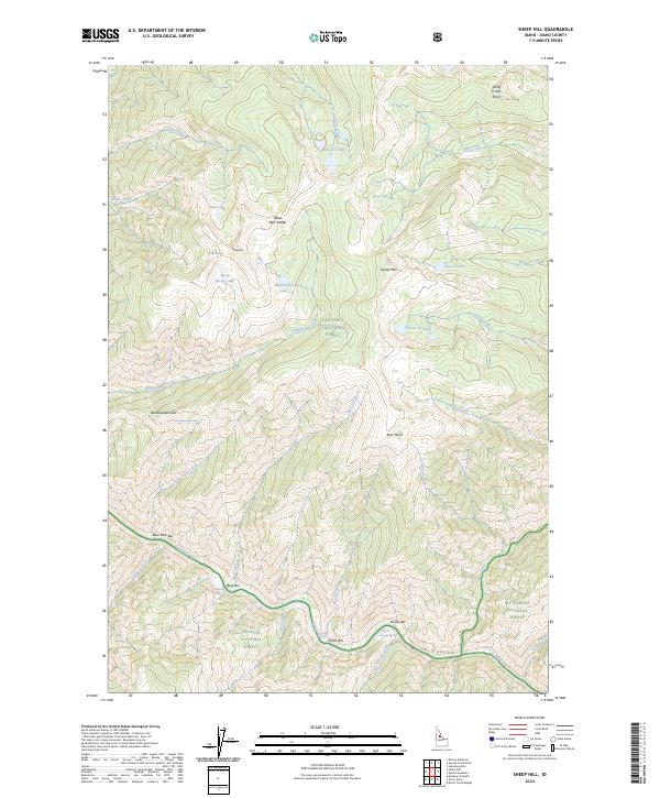 Sheep Hill topographic map thumbnail