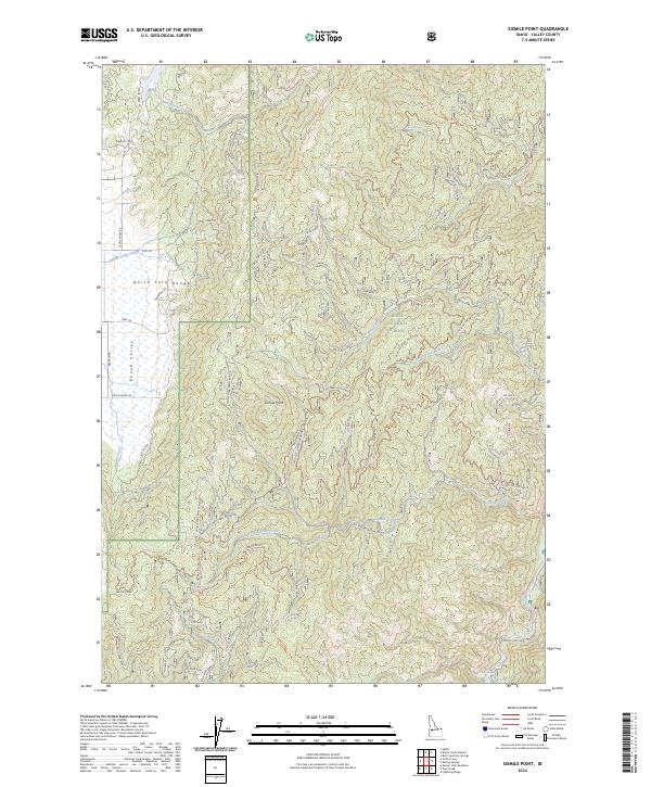 Sixmile Point topographic map thumbnail