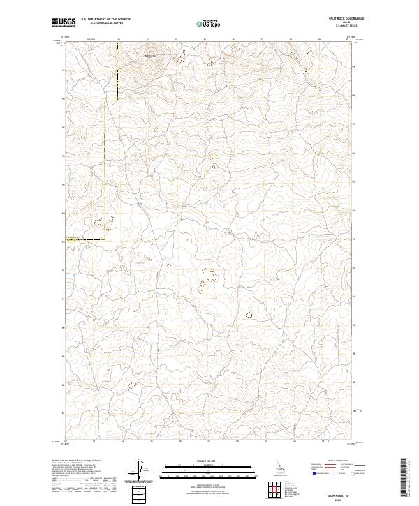 Split Rock topographic map thumbnail