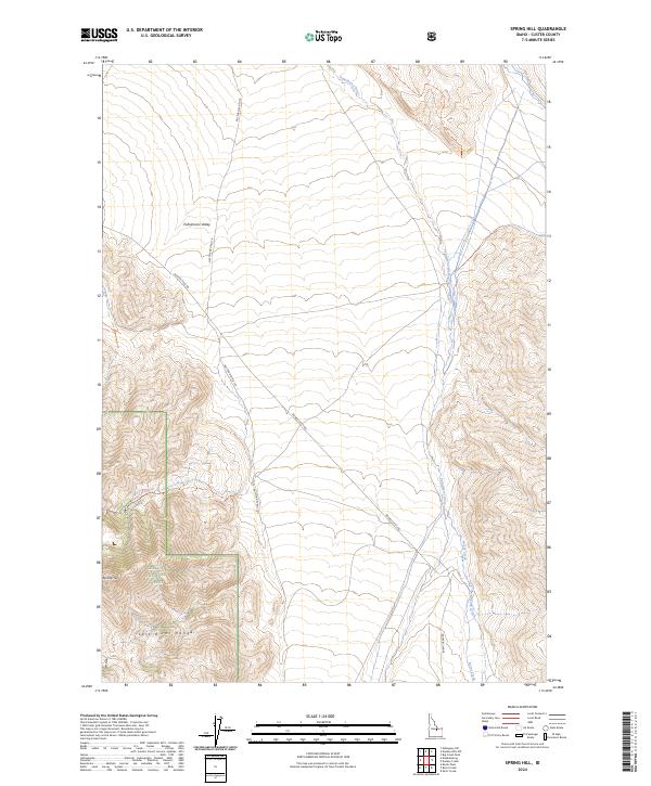 Spring Hill 2024 topographic map thumbnail