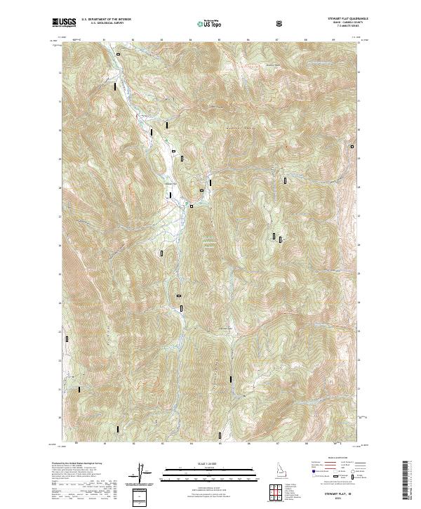 Stewart Flat 2023 topographic map thumbnail