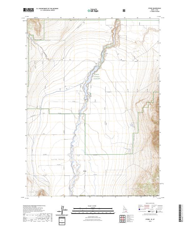 Stone topographic map thumbnail
