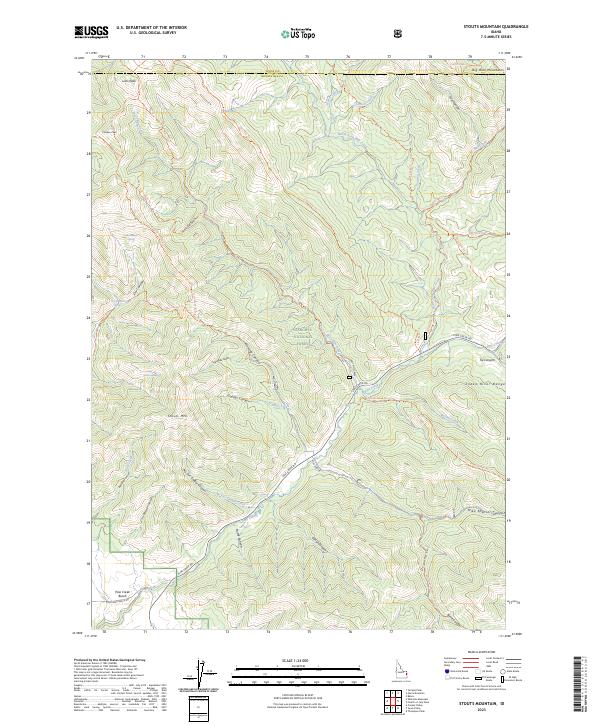 Stouts Mountain 2023 topographic map thumbnail