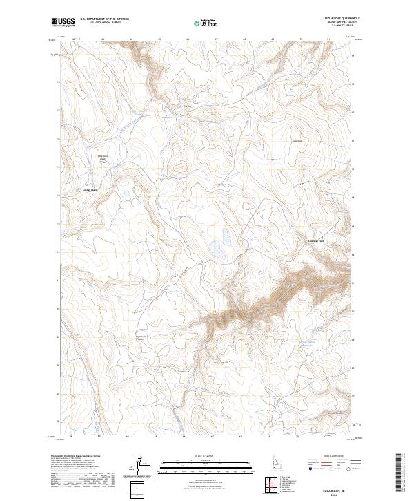 Sugarloaf topographic map thumbnail