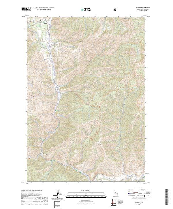 Sunbeam 2024 topographic map thumbnail