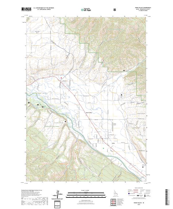 Swan Valley 2023 topographic map thumbnail