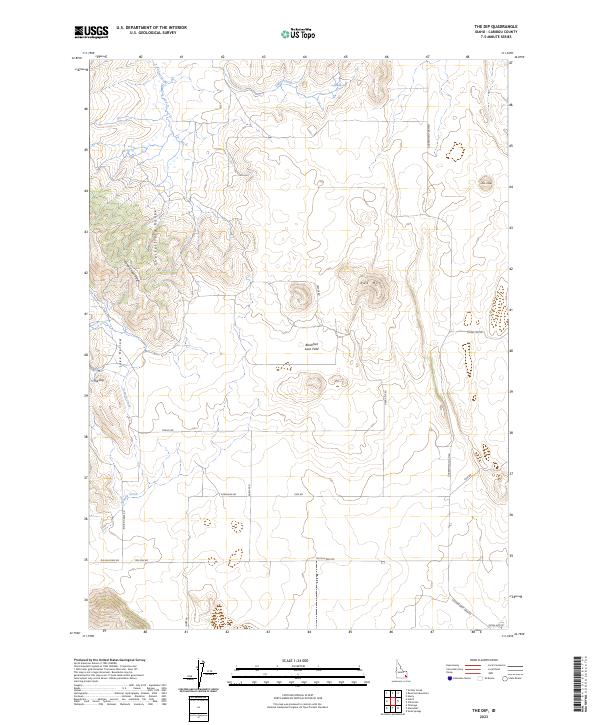 The Dip 2023 topographic map thumbnail