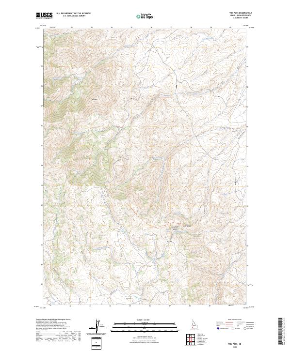 Toy Pass 2023 topographic map thumbnail