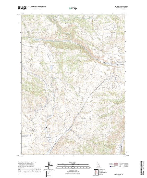 Treasureton 2023 topographic map thumbnail