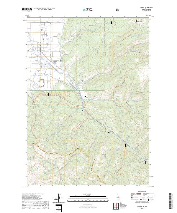 Victor 2023 topographic map thumbnail