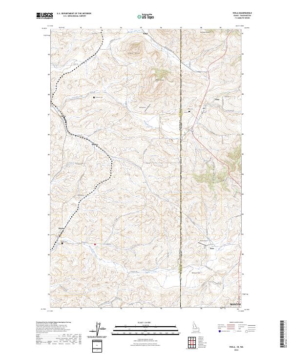 Viola topographic map thumbnail